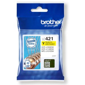 Brother Tinte LC421Y Yellow