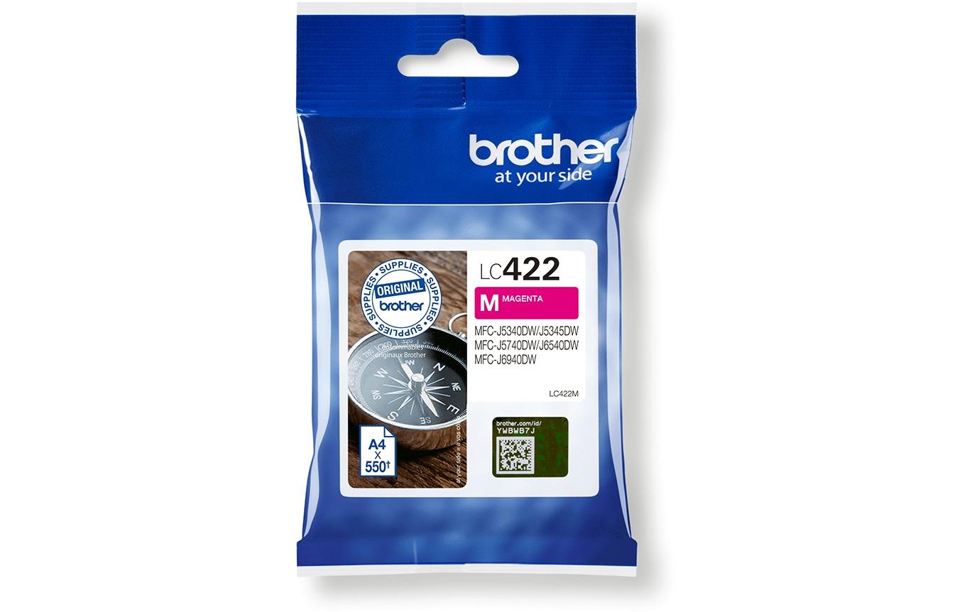 Brother Tinte LC-422M Magenta 2