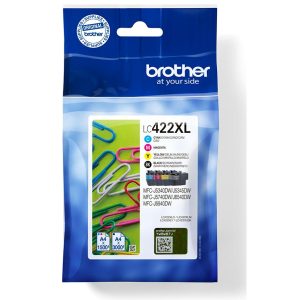 Brother Valuepack LC-422XL Black/Cyan/Magenta/Yellow