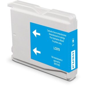 Generic Ink Tinte für Brother LC970C Cyan