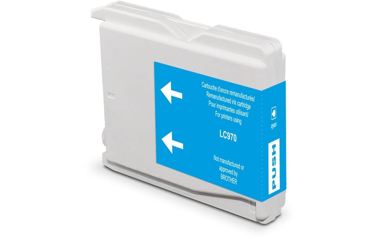 Generic Ink Tinte für Brother LC970C Cyan 2