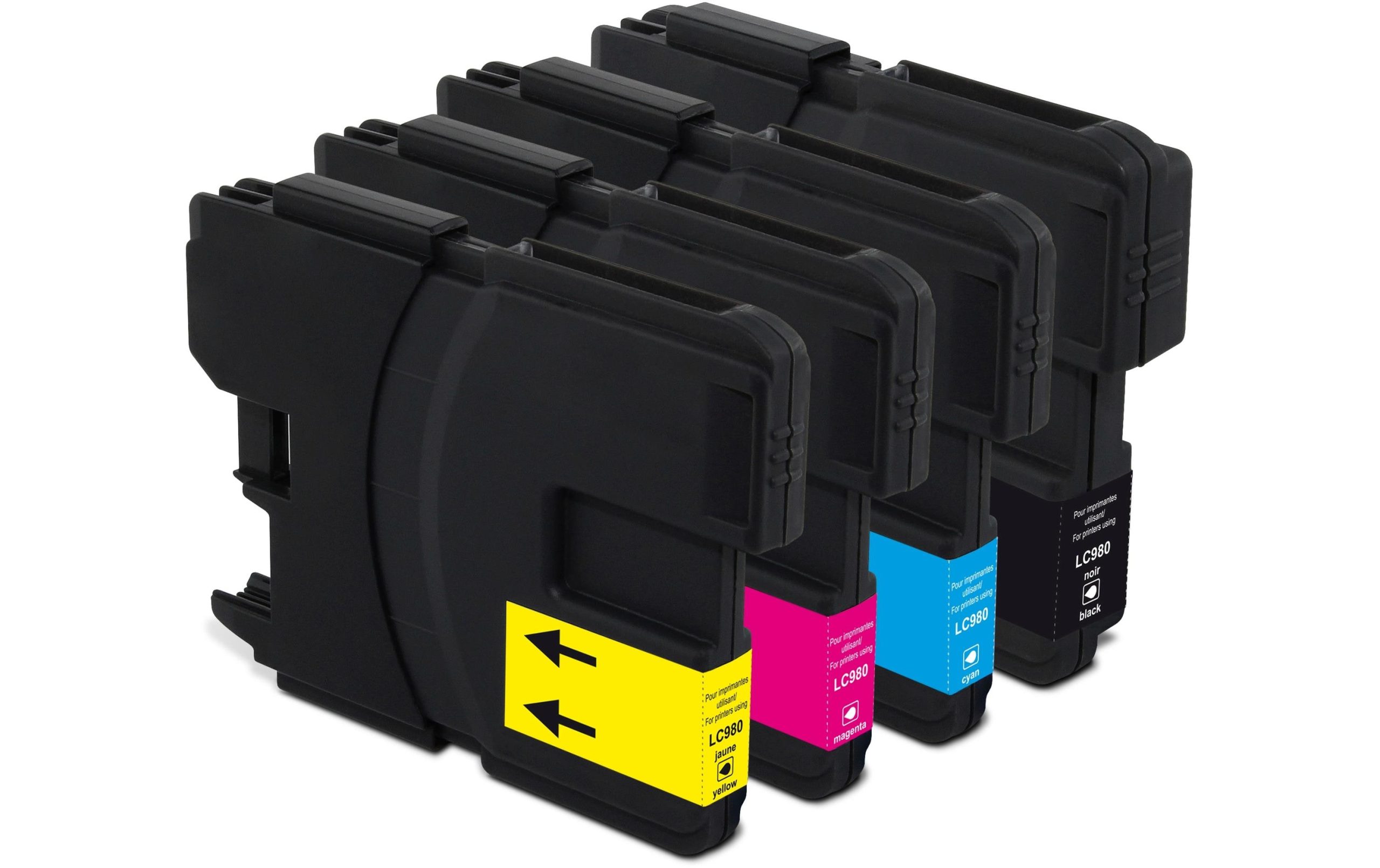 Generic Ink Tintenset für Brother LC980 Magenta/Yellow/Black/Cyan 3 Generic Ink Tintenset für Brother LC980 Magenta/Yellow/Black/Cyan