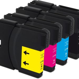 Generic Ink Tintenset für Brother LC1100 Magenta/Yellow/Black/Cyan