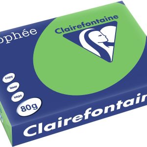 Clairefontaine Kopierpapier Trophée A4, 80 g/m², Limonengrün, 500 Blatt