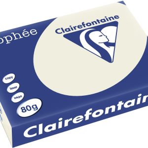 Clairefontaine Kopierpapier Trophée A4, 80 g/m², Hellgrau, 500 Blatt