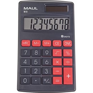 Maul Taschenrechner M8 Schwarz