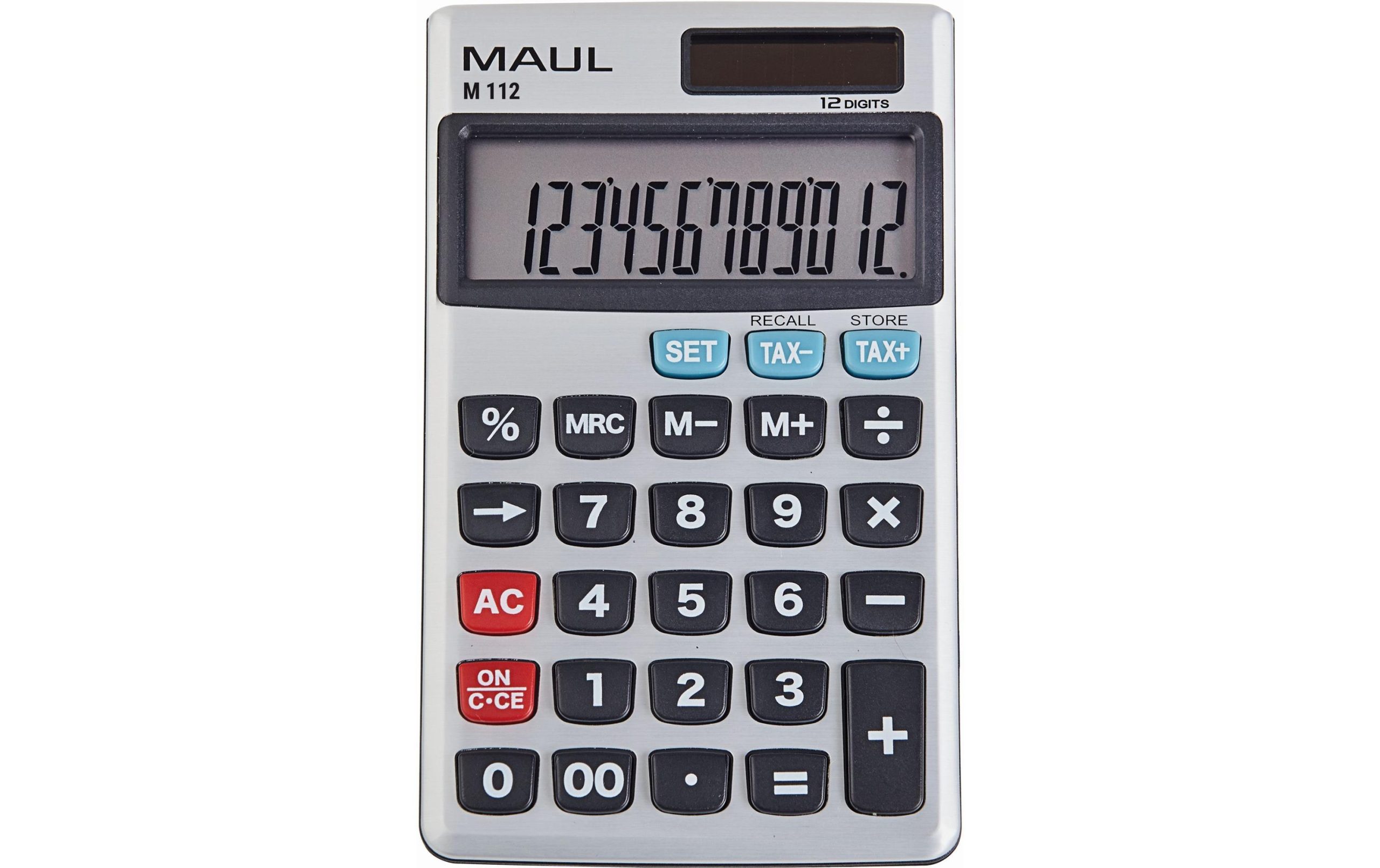 Maul Taschenrechner M112 Silber 2 222256525 xxl3 scaled