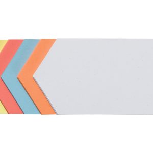 Franken Moderationskarten Rhombus 20 x 9.5 cm, Sortiert, 250 Stück