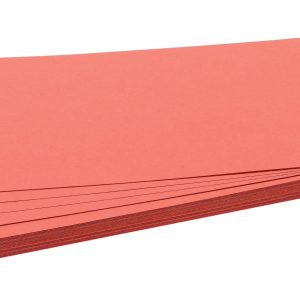 Franken Moderationskarten 20.5 x 9.5 cm, Rot, 500 Stück