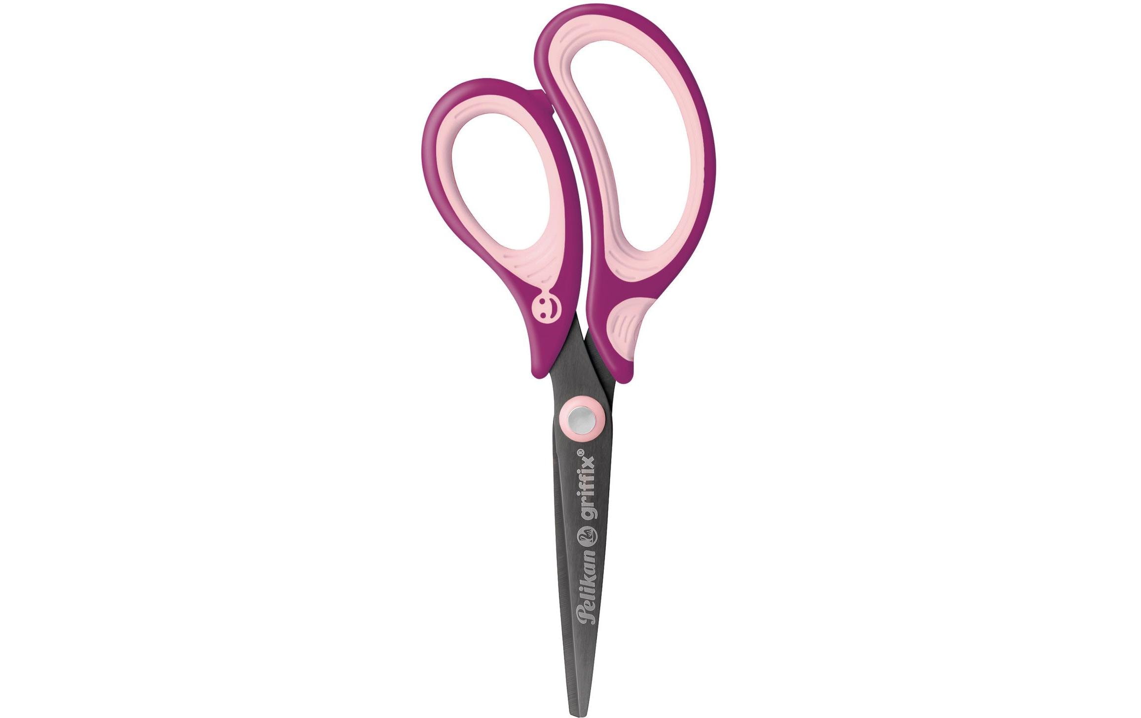 Pelikan Schere Griffix 15 cm Rechtshänder, Sweet Berry 3 Pelikan Schere Griffix 15 cm Rechtshänder, Sweet Berry