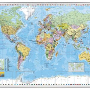 Franken Magnethaftendes Whiteboard 88 cm x 138 cm, Blau