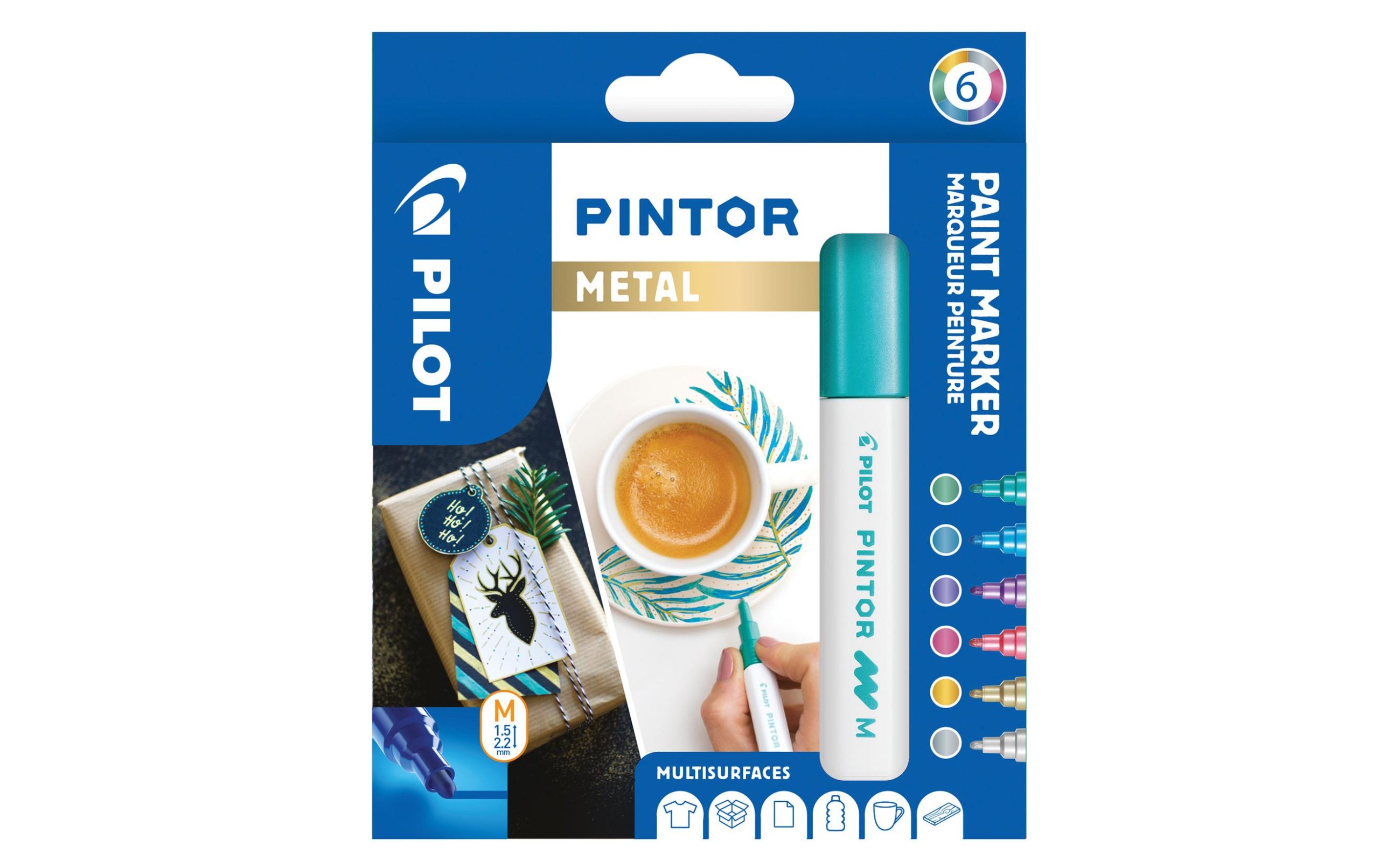 Pilot Permanent-Marker Pintor Metal Medium, 6-er Set 2 224766618 xxl3 scaled