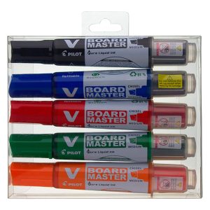 Pilot Whiteboard-Marker 5-er Set, Keilspitze