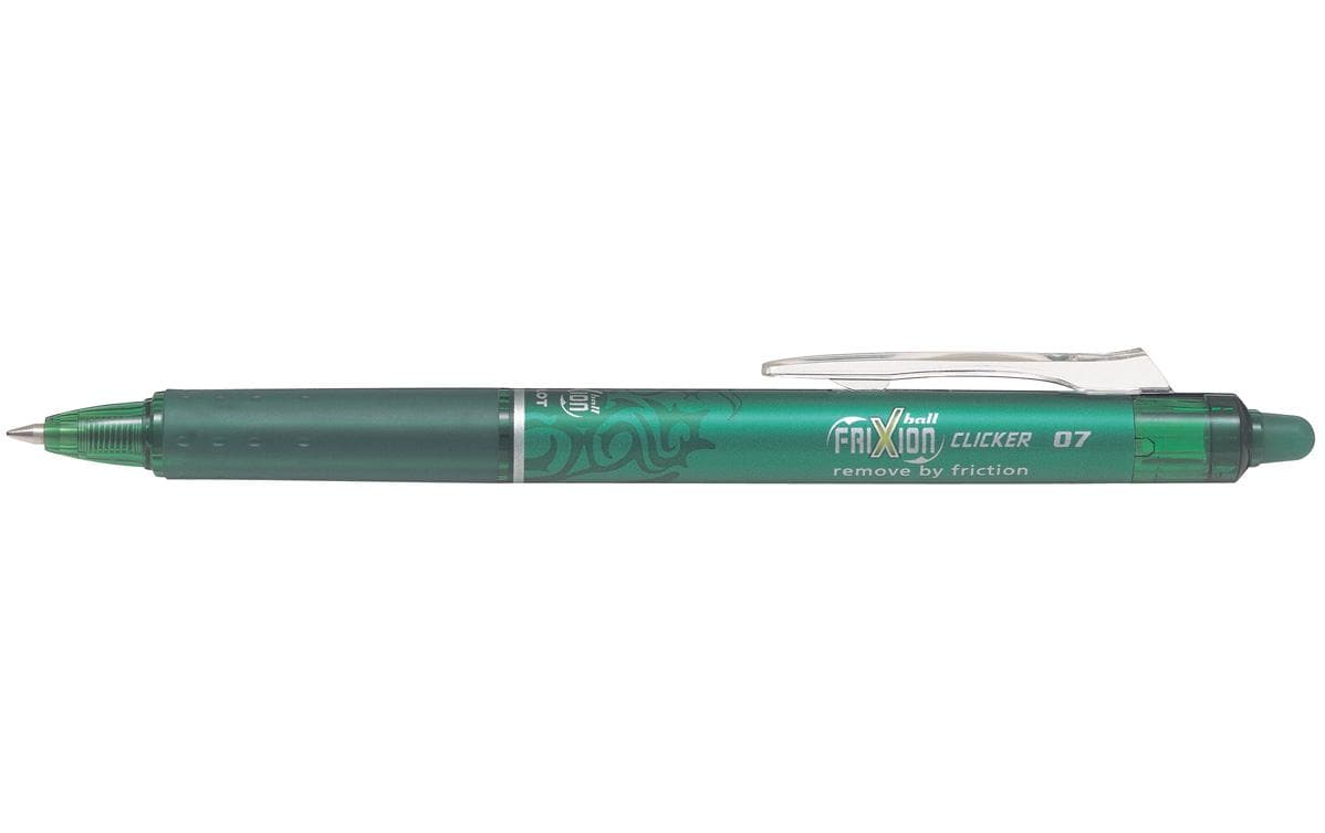 Pilot Rollerball Frixion Clicker 0.7 mm Grün, Medium 1