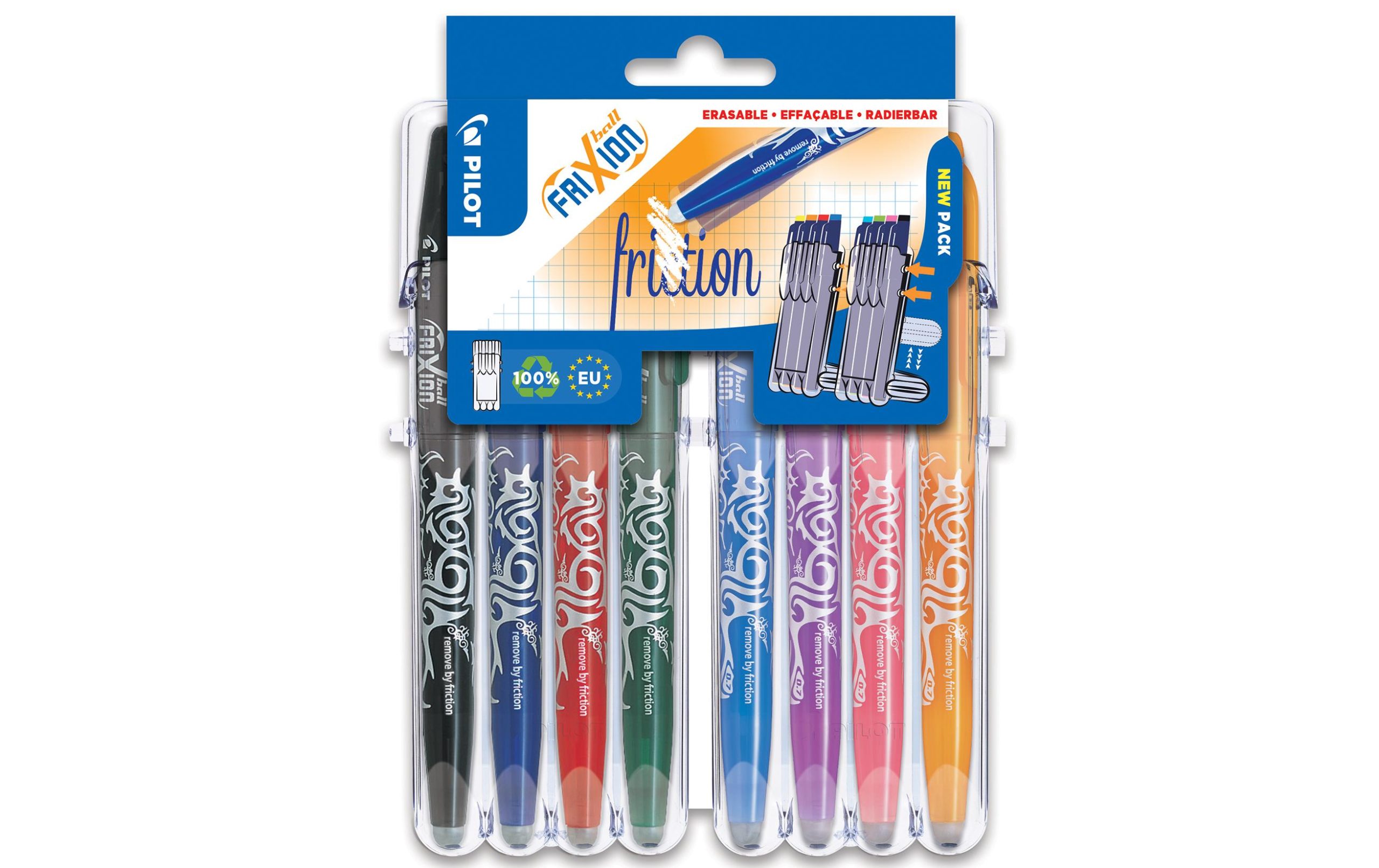 Pilot Rollerball FriXion ball SEt2Go 0.7 mm, 8 Stück 2 224766961 xxl3 scaled