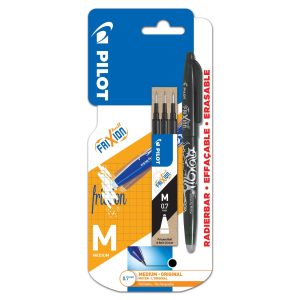 Pilot Rollerball FriXion ball 3 x Refill 0.7 mm, Schwarz
