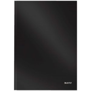 Leitz Notizbuch Solid A4, Liniert, Schwarz
