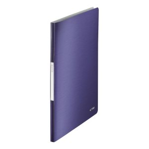 Leitz Sichtbuch Style Blau, mit 40 Sichthüllen