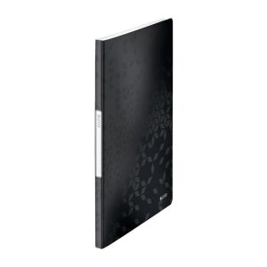 Leitz Sichtbuch WOW Schwarz, mit 20 Sichthüllen