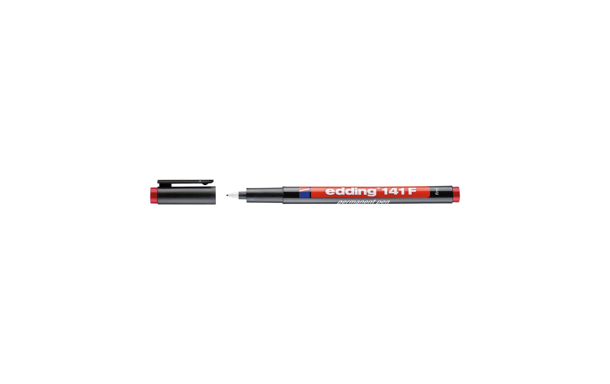 edding Permanent-Marker OHP F, 0.6 mm, Rot 1 227256551 xxl3 scaled