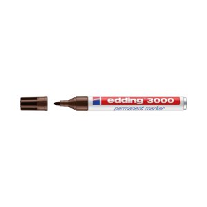 edding Permanent-Marker 3000 Dunkelbraun