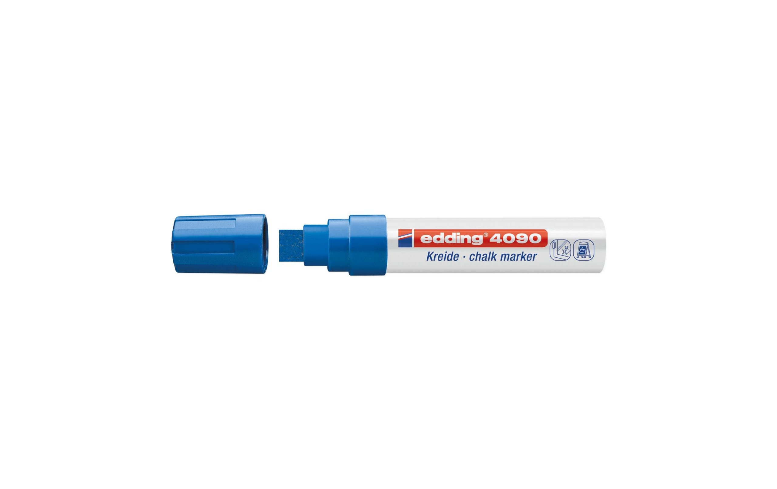 edding Kreidemarker 4090 Blau 3 edding Kreidemarker 4090 Blau