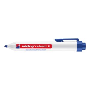 edding Permanent-Marker Retract 11 Blau