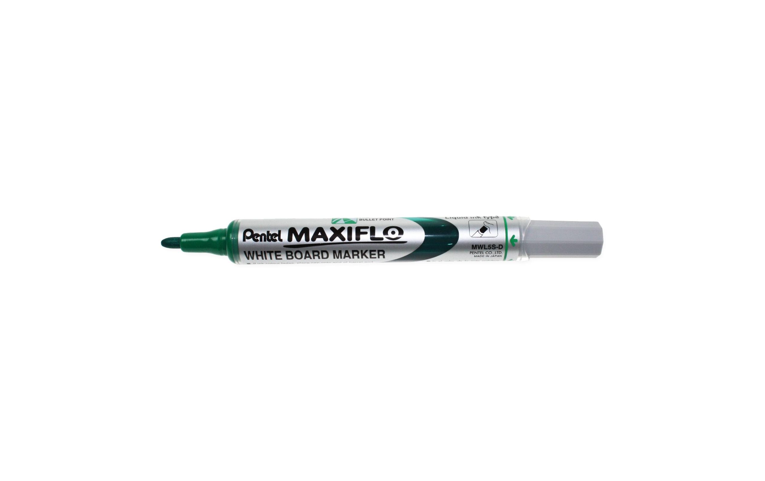 pentel Whiteboard-Marker Maxiflo 2 mm Grün, 1 Stück 2 227486295 xxl3 scaled
