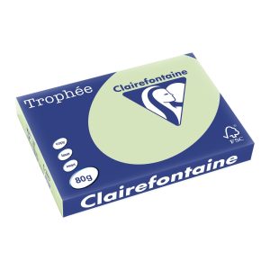 Clairefontaine Kopierpapier Trophée Colored Copy A4, 80 g/m², Jadegrün