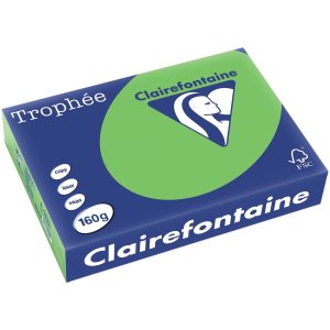 Clairefontaine Kopierpapier Trophée Colored Copy A4, Grün, 160 g/m²