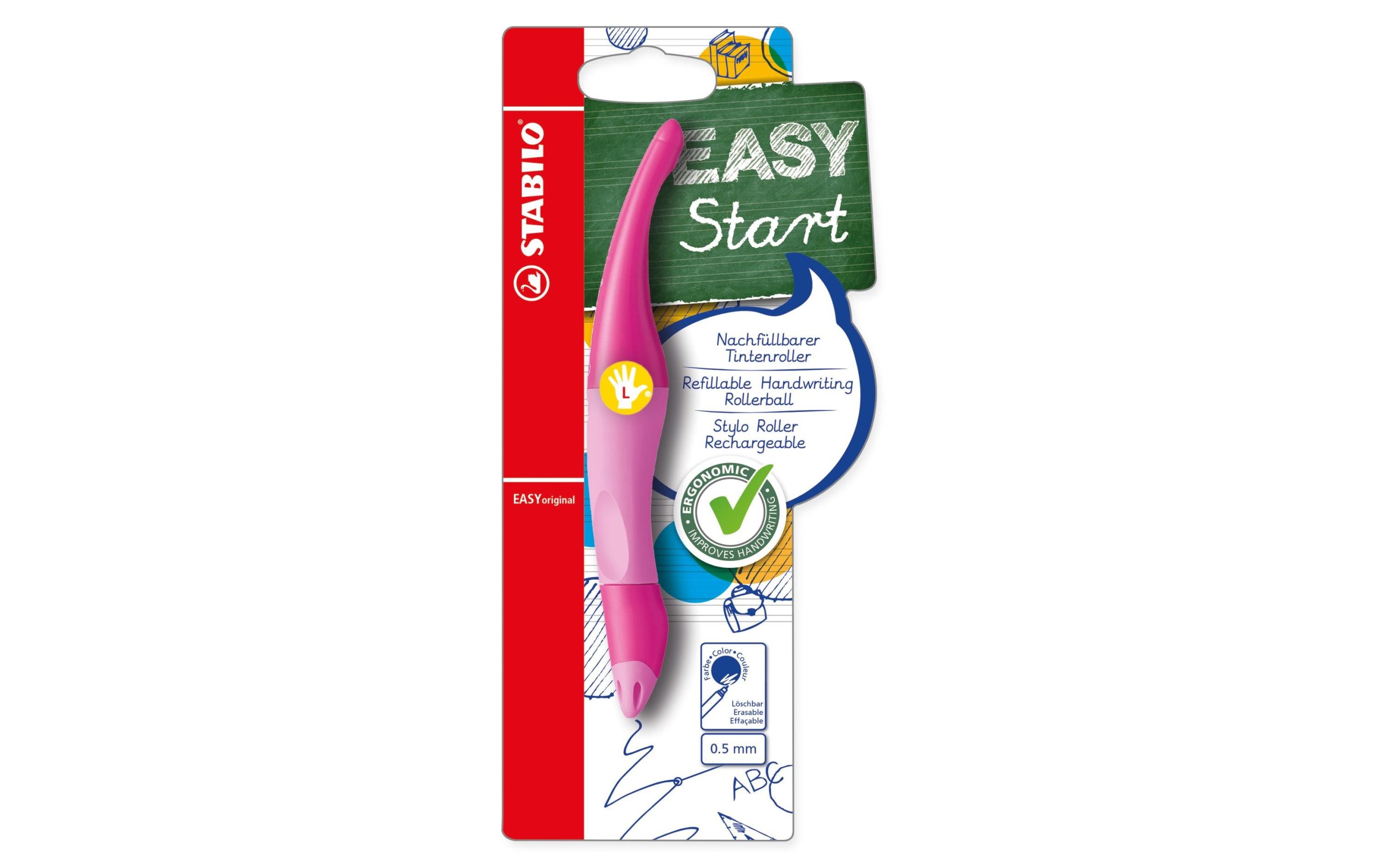 STABILO Rollerball Easy Start Linkshänder Pink 2 227716539 xxl3 scaled
