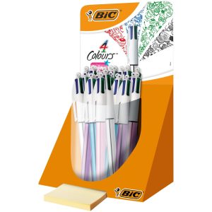 BIC Mehrfarbenkugelschreiber 4-Colours Shine 0.32 mm, 20 Stück
