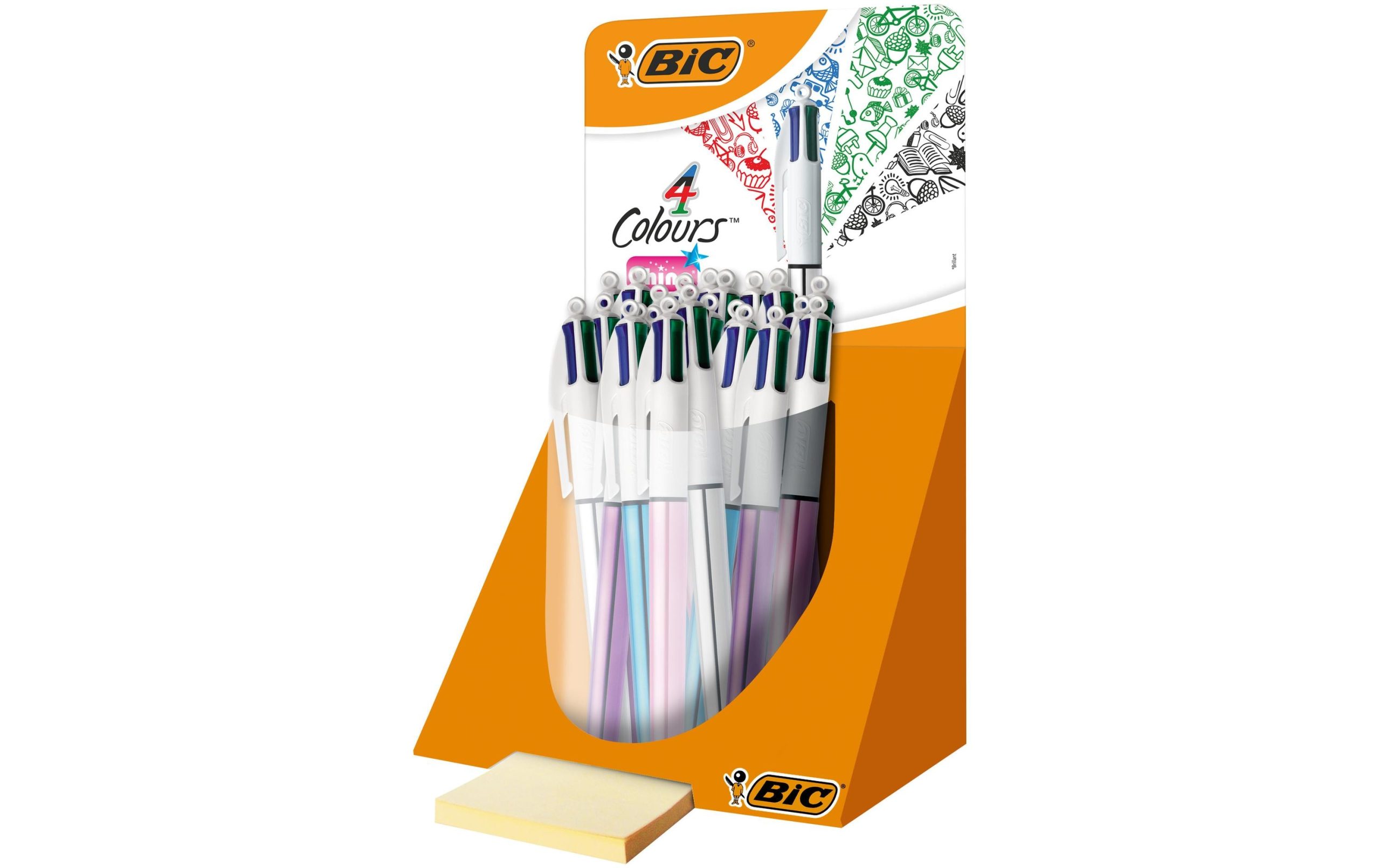 BIC Mehrfarbenkugelschreiber 4-Colours Shine 0.32 mm, 20 Stück 1 229298628 xxl3 scaled