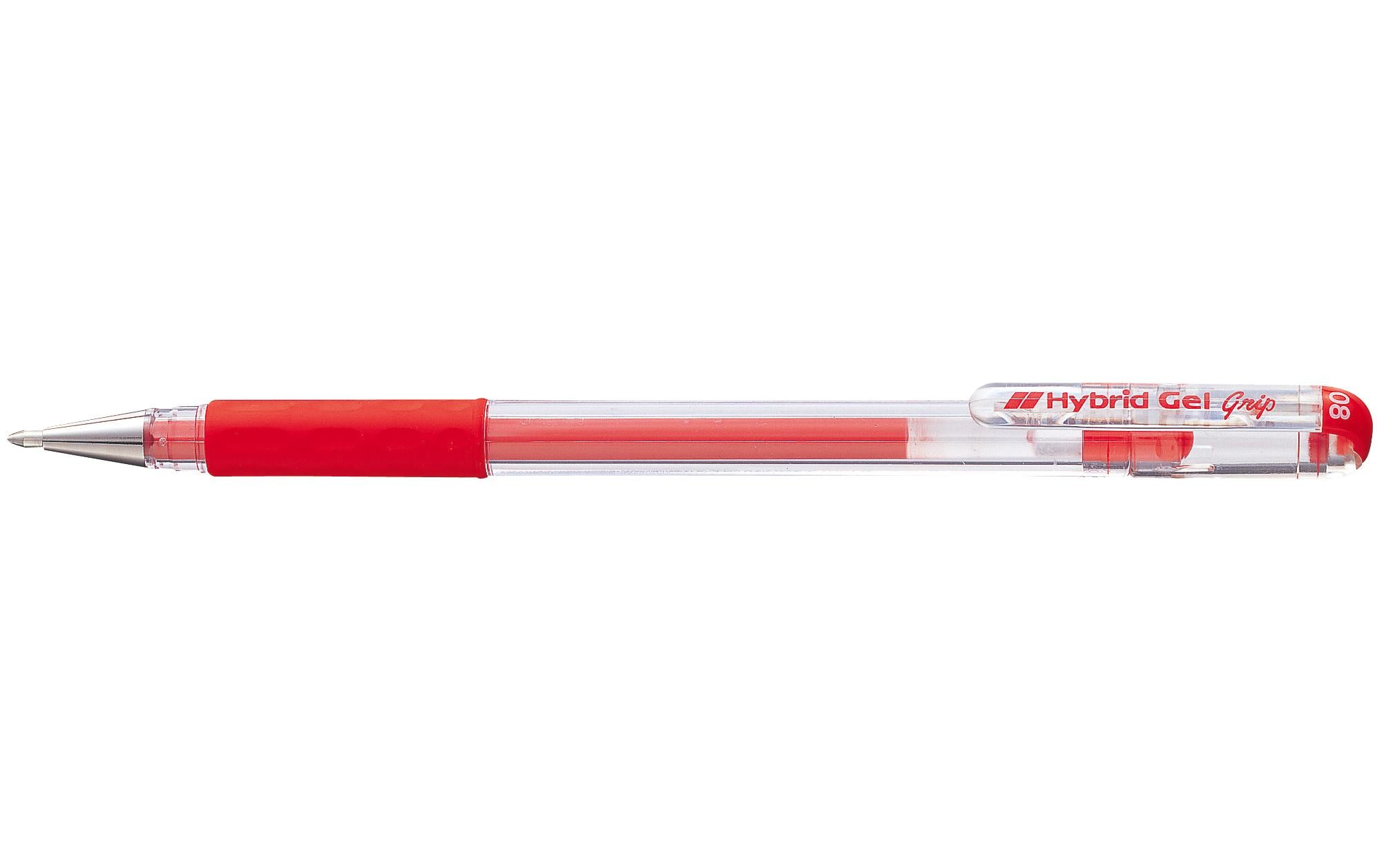 pentel Gelschreiber Hybrid Grip 0.4 mm, Rot 3 pentel Gelschreiber Hybrid Grip 0.4 mm, Rot