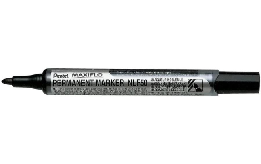 pentel Permanent-Marker Maxiflo 50 Schwarz 3 pentel Permanent-Marker Maxiflo 50 Schwarz