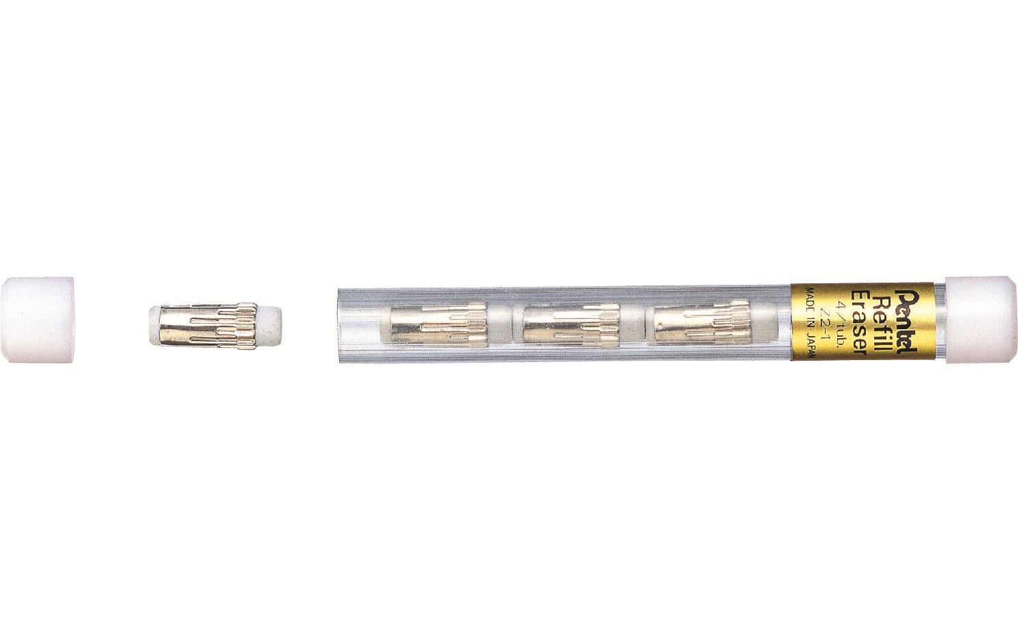 pentel Ersatzradiergummi Z2-1N 4 Stück, Weiss 2