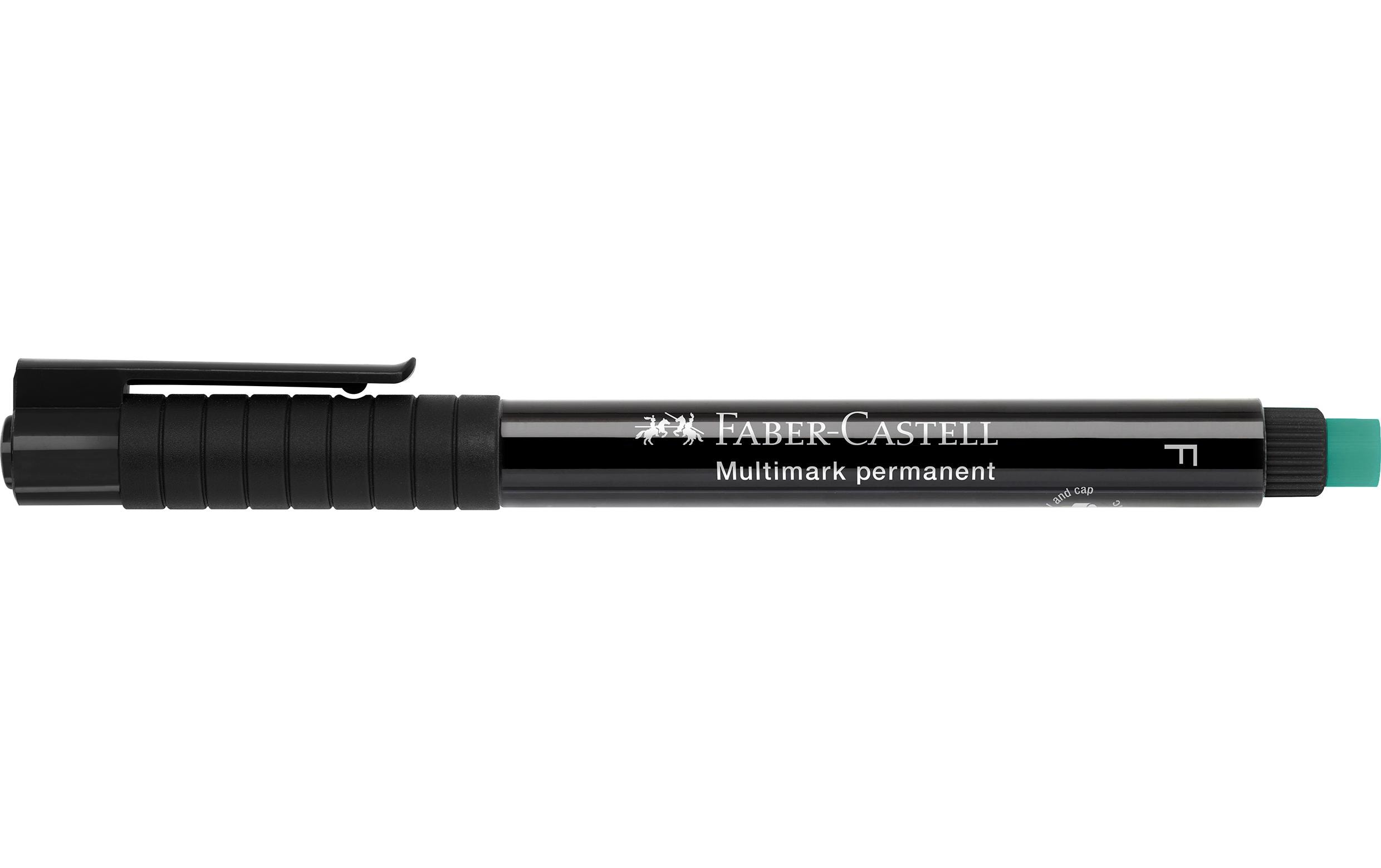 Faber-Castell Permanent-Marker Multimark F, Schwarz 1