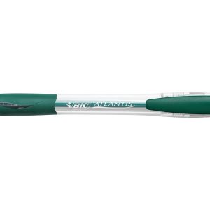 BIC Kugelschreiber Atlantis Classic 0.32 mm, Grün, 12 Stück