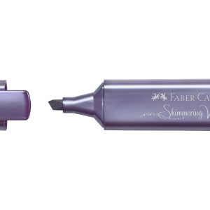 Faber-Castell Textmarker 1546 Shimmering Violet, Metallic