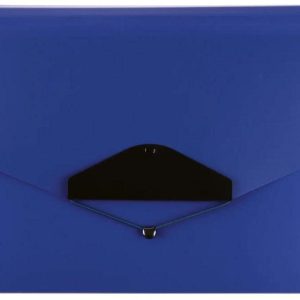 Büroline Fächermappe A4, 6-teilig Blau