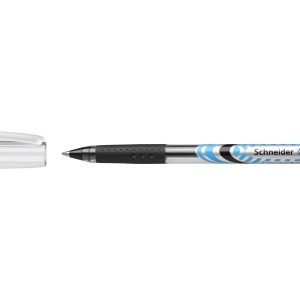 Schneider Kugelschreiber Slider Basic 1 mm, Schwarz/Silber