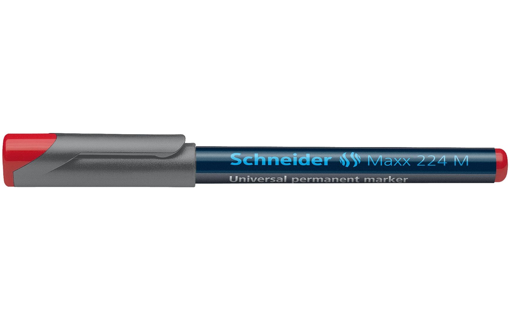 Schneider Universal-Marker Maxx 224 M permanent, Rot 1