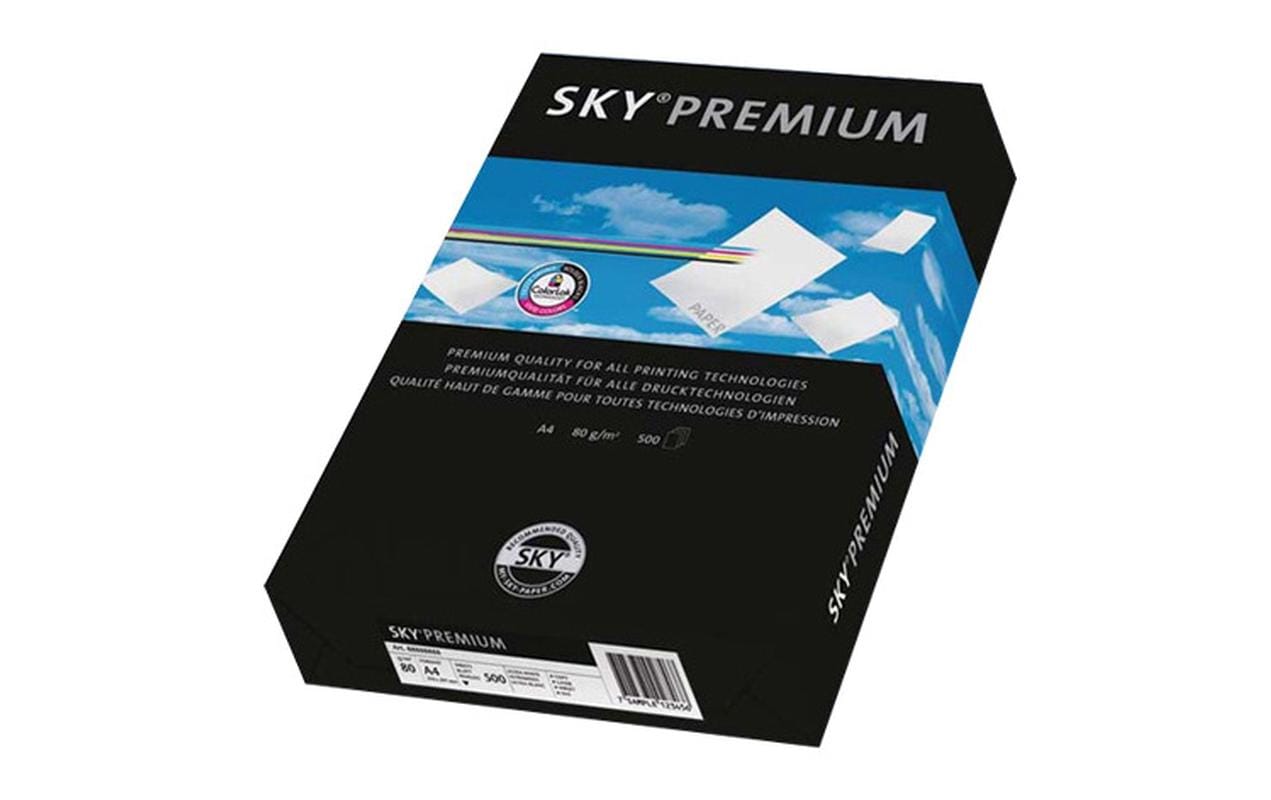 Sky Kopierpapier Premium A4, Weiss, 100 g/m², 500 Blatt 2 248289379 xxl3 1