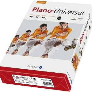 Plano Kopierpapier Universal A4, Weiss, 80 g/m², 2500 Blatt