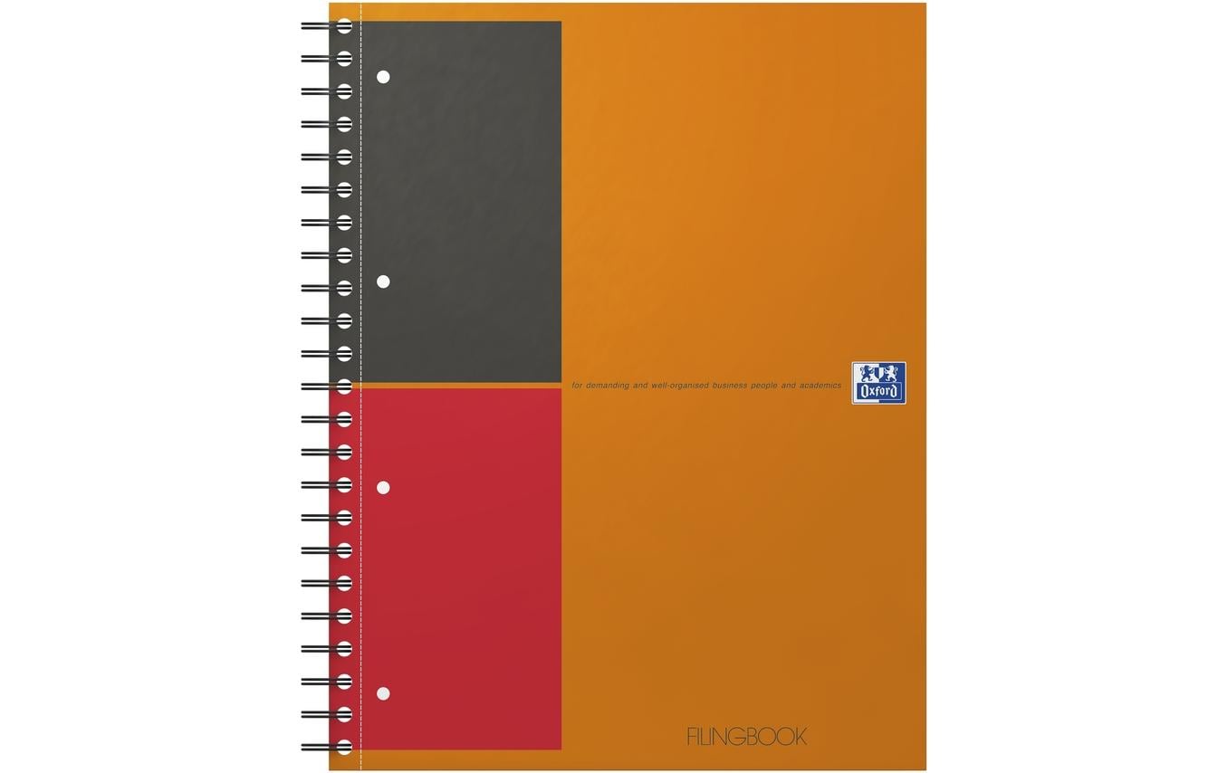 Oxford Schulheft A4+, liniert, Orange 2