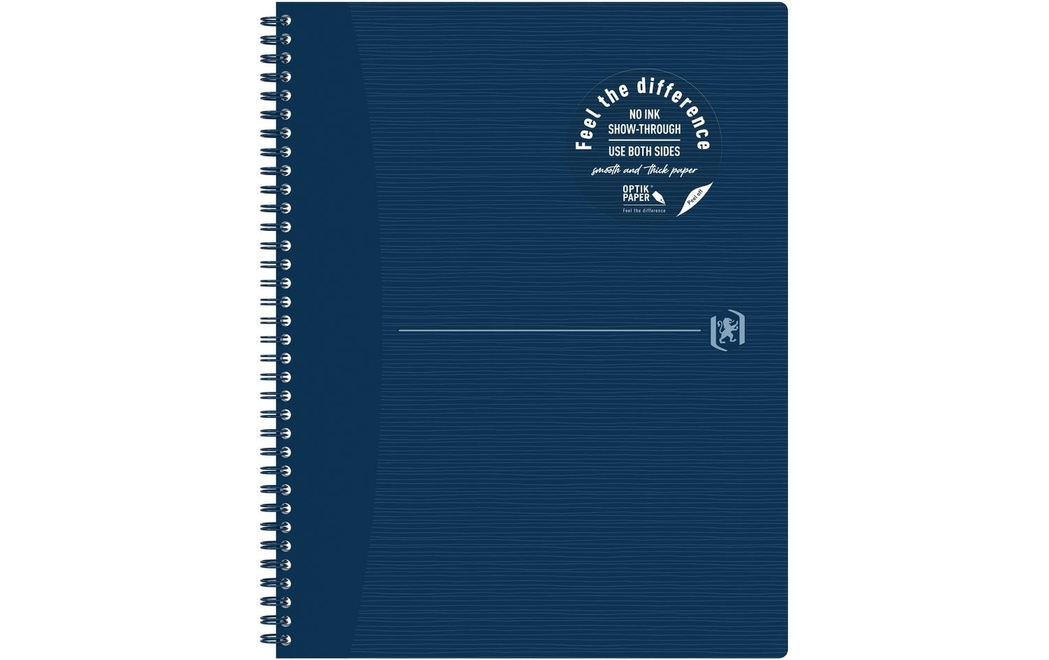 Oxford Notizbuch A4+, liniert, Blau 3 Oxford Notizbuch A4+, liniert, Blau