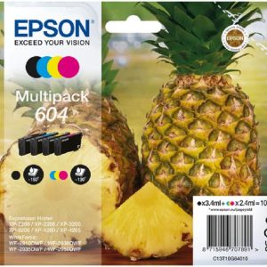 Epson Tinte Multipack  604 / C13T10G64010 BK, C, M, Y