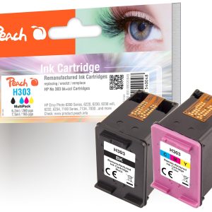 Peach Tinte für HP No. 303 Multi-Pack 3YM92A 1x BK, 1x CMY