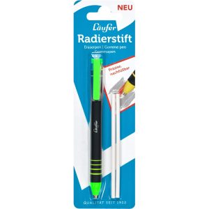 Läufer Radiergummi Grün