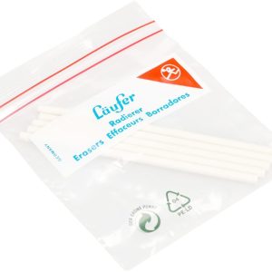Läufer Ersatzradiergummi 5 Stück, Weiss